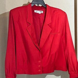 3XL Chaus Women's Red Blazer